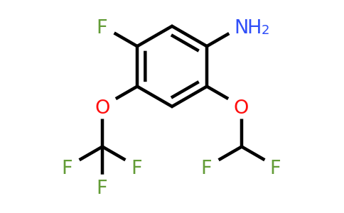 1807189-20-3 | 2-Difluoromethoxy-5-fluoro-4-(trifluoromethoxy)aniline