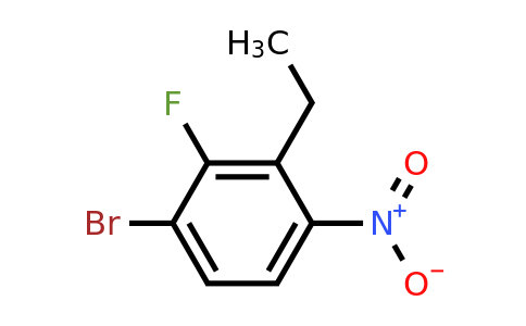 1-Bromo-3-ethyl-2-fluoro-4-nitrobenzene