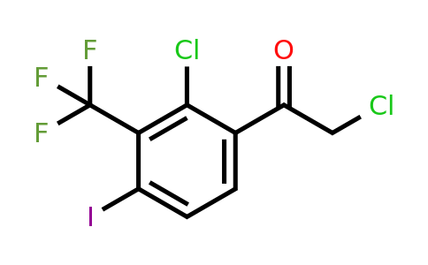1807189-65-6 | 2'-Chloro-4'-iodo-3'-(trifluoromethyl)phenacyl chloride