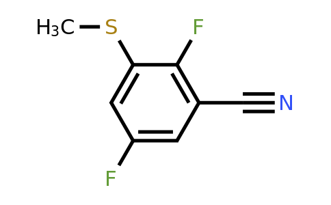 1807189-73-6 | 3-Cyano-2,5-difluorothioanisole