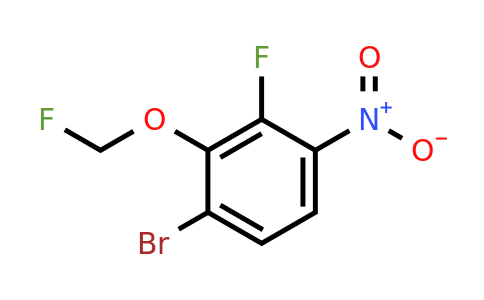 1807190-05-1 | 1-Bromo-3-fluoro-2-fluoromethoxy-4-nitrobenzene