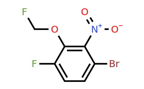 1807190-14-2 | 1-Bromo-4-fluoro-3-fluoromethoxy-2-nitrobenzene