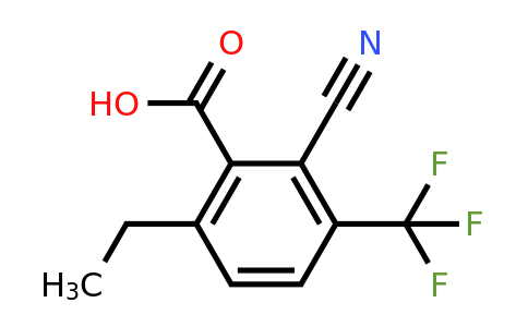 1807190-24-4 | 2-Cyano-6-ethyl-3-(trifluoromethyl)benzoic acid