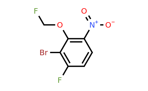 1807190-25-5 | 1-Bromo-6-fluoro-2-fluoromethoxy-3-nitrobenzene