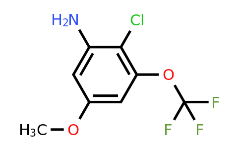 1807190-30-2 | 2-Chloro-5-methoxy-3-(trifluoromethoxy)aniline