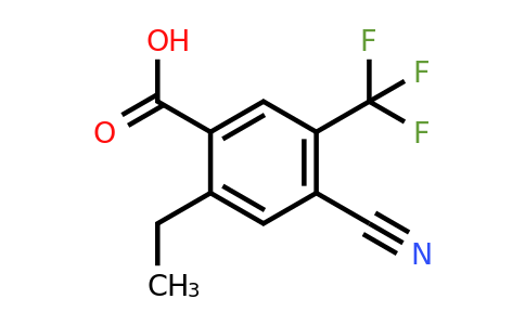 1807190-35-7 | 4-Cyano-2-ethyl-5-(trifluoromethyl)benzoic acid