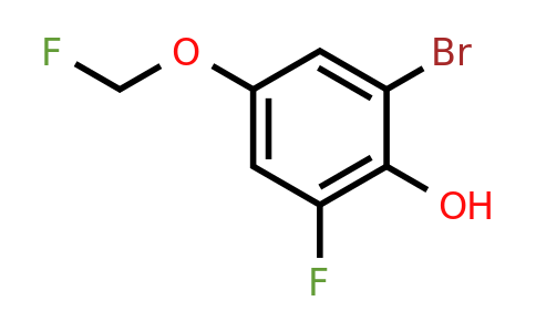 1807190-38-0 | 2-Bromo-6-fluoro-4-(fluoromethoxy)phenol