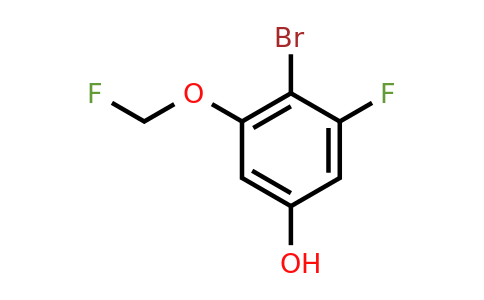 1807190-69-7 | 4-Bromo-3-fluoro-5-(fluoromethoxy)phenol