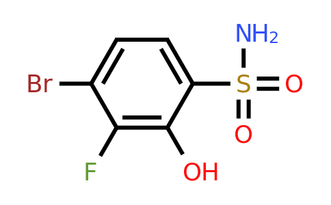 1807190-94-8 | 4-Bromo-3-fluoro-2-hydroxybenzenesulfonamide