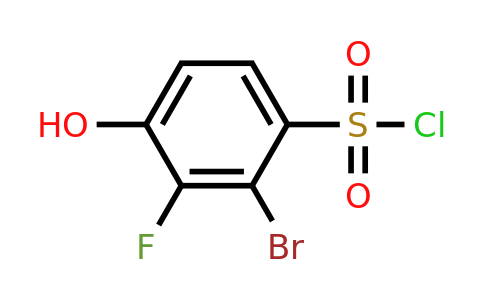 1807191-01-0 | 2-Bromo-3-fluoro-4-hydroxybenzenesulfonyl chloride