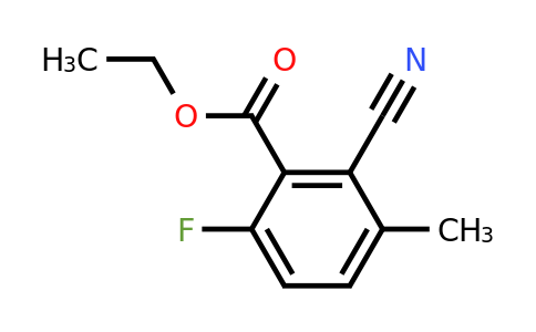 1807191-64-5 | Ethyl 2-cyano-6-fluoro-3-methylbenzoate