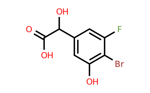 1807192-09-1 | 4-Bromo-3-fluoro-5-hydroxymandelic acid