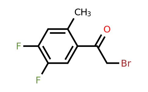 1807192-19-3 | 4',5'-Difluoro-2'-methylphenacyl bromide