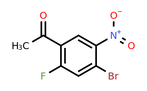 1807192-44-4 | 4'-Bromo-2'-fluoro-5'-nitroacetophenone
