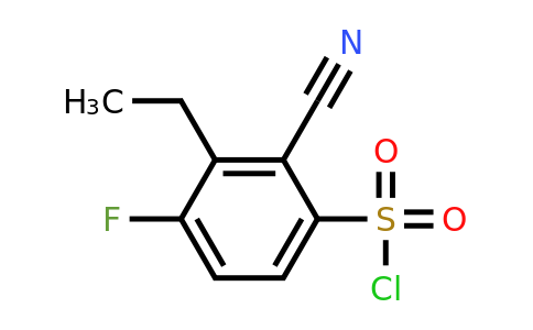 1807192-45-5 | 2-Cyano-4-fluoro-3-ethylbenzenesulfonylchloride