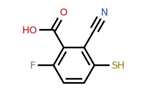 1807192-59-1 | 2-Cyano-6-fluoro-3-mercaptobenzoic acid