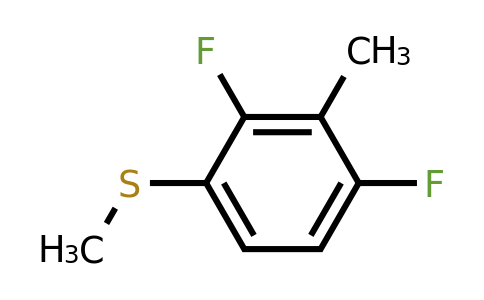1807192-63-7 | 2,4-Difluoro-3-(methyl)thioanisole