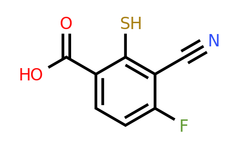 1807192-65-9 | 3-Cyano-4-fluoro-2-mercaptobenzoic acid