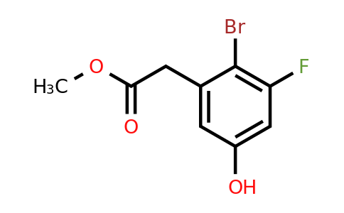 1807192-86-4 | Methyl 2-bromo-3-fluoro-5-hydroxyphenylacetate
