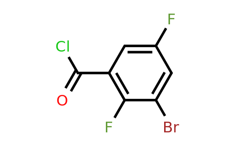 1807193-33-4 | 3-Bromo-2,5-difluorobenzoyl chloride