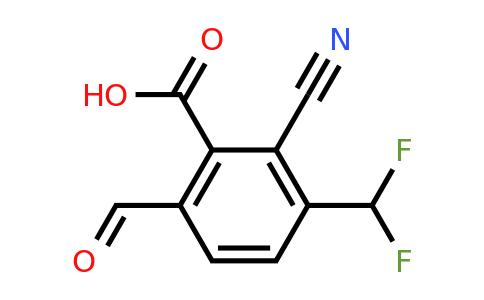 1807193-42-5 | 2-Cyano-3-difluoromethyl-6-formylbenzoic acid