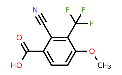 1807193-78-7 | 2-Cyano-4-methoxy-3-(trifluoromethyl)benzoic acid