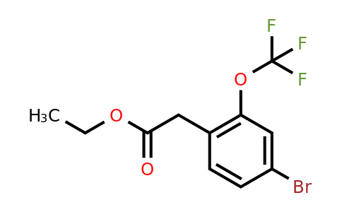1807193-83-4 | Ethyl 4-bromo-2-(trifluoromethoxy)phenylacetate