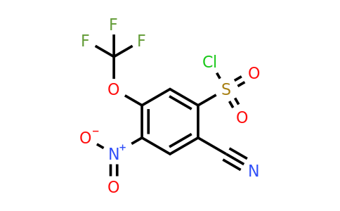 1807193-98-1 | 2-Cyano-4-nitro-5-(trifluoromethoxy)benzenesulfonylchloride