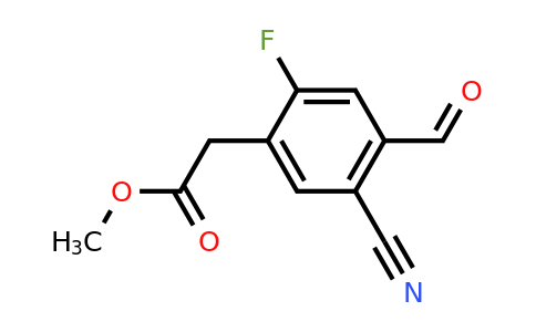 1807194-18-8 | Methyl 5-cyano-2-fluoro-4-formylphenylacetate