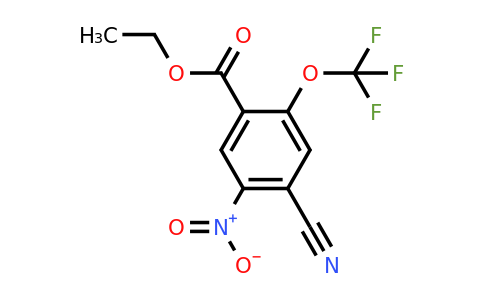 1807194-30-4 | Ethyl 4-cyano-5-nitro-2-(trifluoromethoxy)benzoate