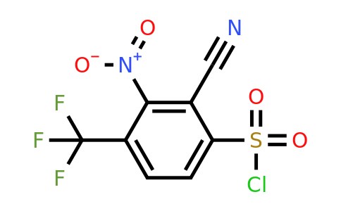 1807194-64-4 | 2-Cyano-3-nitro-4-(trifluoromethyl)benzenesulfonylchloride