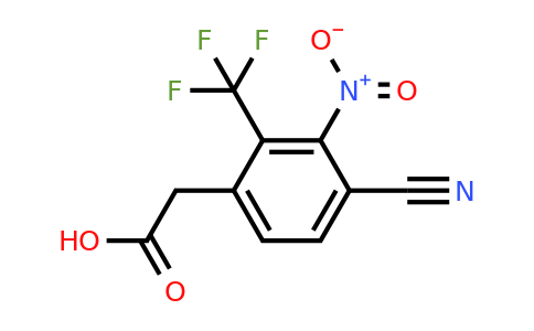 1807195-37-4 | 4-Cyano-3-nitro-2-(trifluoromethyl)phenylacetic acid