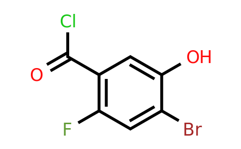 1807198-96-4 | 4-Bromo-2-fluoro-5-hydroxybenzoyl chloride