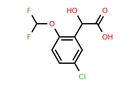 1807199-08-1 | 5-Chloro-2-(difluoromethoxy)mandelic acid