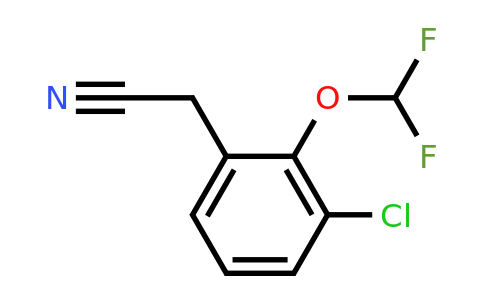 1807199-38-7 | 3-Chloro-2-(difluoromethoxy)phenylacetonitrile