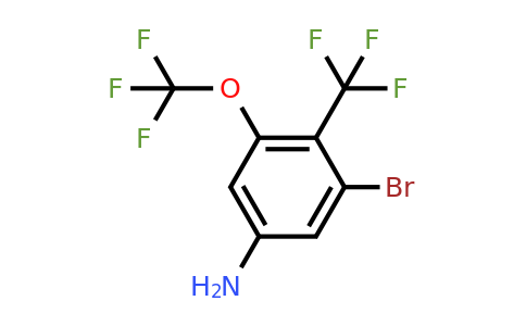 1807200-20-9 | 5-Bromo-3-trifluoromethoxy-4-(trifluoromethyl)aniline
