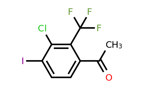 1807201-63-3 | 3'-Chloro-4'-iodo-2'-(trifluoromethyl)acetophenone
