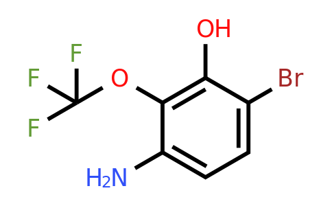 1807202-30-7 | 4-Bromo-3-hydroxy-2-(trifluoromethoxy)aniline