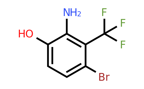 1807202-40-9 | 3-Bromo-6-hydroxy-2-(trifluoromethyl)aniline