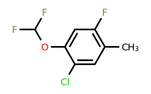 1807203-08-2 | 5-Chloro-4-difluoromethoxy-2-fluorotoluene
