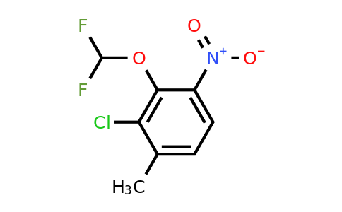 1807203-47-9 | 2-Chloro-3-difluoromethoxy-4-nitrotoluene