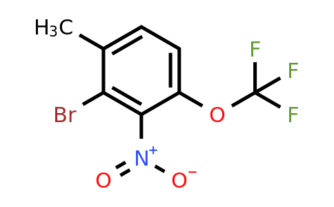 1807203-96-8 | 2-Bromo-3-nitro-4-(trifluoromethoxy)toluene