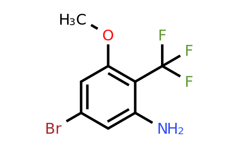 1807204-03-0 | 5-Bromo-3-methoxy-2-(trifluoromethyl)aniline