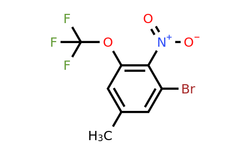 1807204-13-2 | 5-Bromo-4-nitro-3-(trifluoromethoxy)toluene