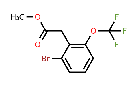 1807204-73-4 | Methyl 2-bromo-6-(trifluoromethoxy)phenylacetate