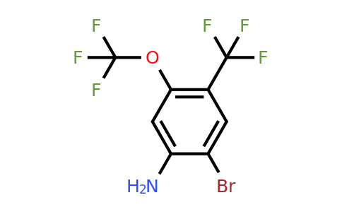 1807204-79-0 | 2-Bromo-5-trifluoromethoxy-4-(trifluoromethyl)aniline