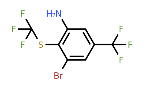1807205-03-3 | 3-Bromo-5-trifluoromethyl-2-(trifluoromethylthio)aniline