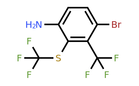 1807205-05-5 | 4-Bromo-3-trifluoromethyl-2-(trifluoromethylthio)aniline