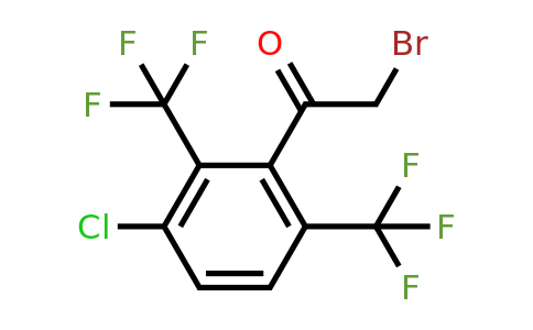 1807205-30-6 | 2',6'-Bis(trifluoromethyl)-3'-chlorophenacyl bromide