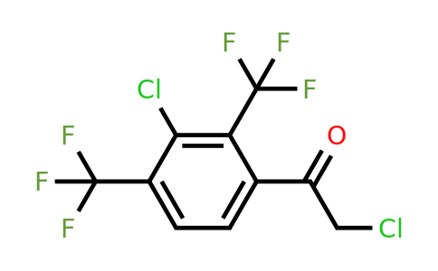 1807205-38-4 | 2',4'-Bis(trifluoromethyl)-3'-chlorophenacyl chloride